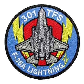 航空自衛隊　301飛行隊　パッチ 航空自衛隊 三沢基地 第301飛行隊 三沢あまね オリジナル パッチ